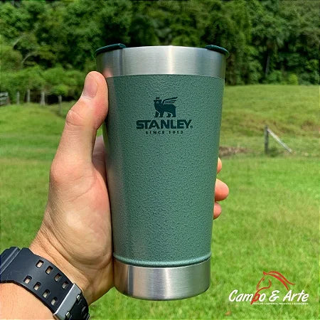 COPO TÉRMICO STANLEY COM TAMPA E ABRIDOR 473ML