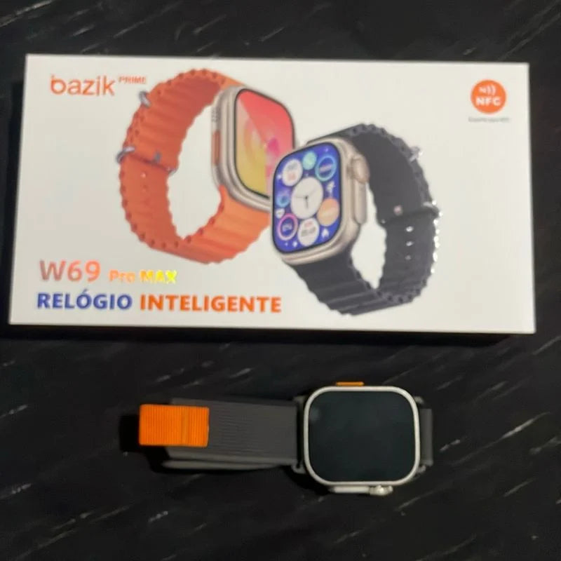 RELÓGIO BAZIK PRIME W69 PRO MAX