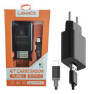 KIT CARREGADOR LEHMOX TURBO 30W 4.0